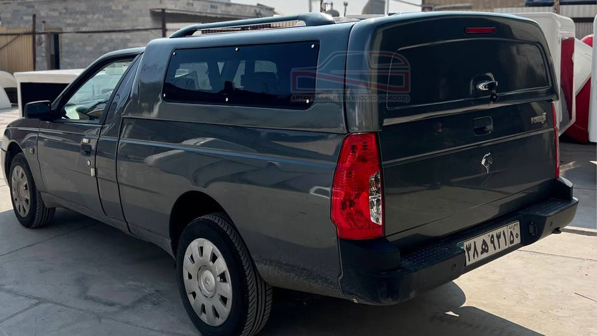 آرین صنعت رزین خودرو سازنده انواع کانوپی آریسان هم سطح جدید