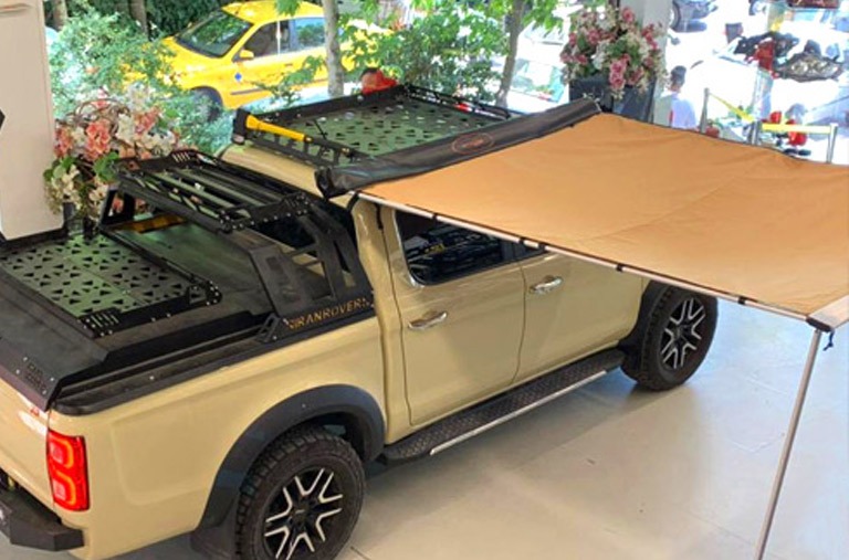 تولید انواع چادر و سایه بان خودروهای آفرودی