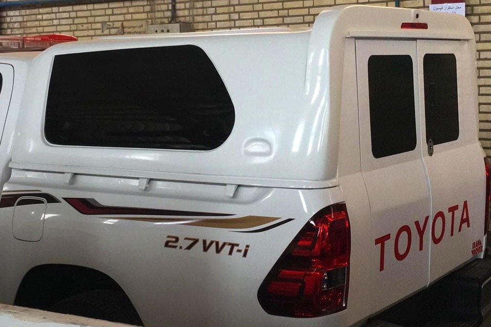 کانوپی خودرویی فایبرگلاس