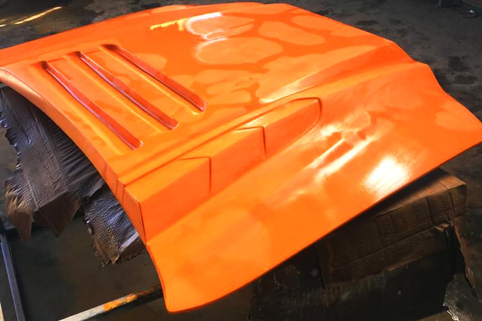 کاپوت فایبرگلاس خودرو