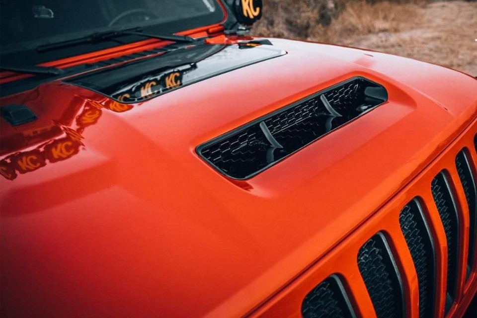 هود فایبرگلاس ویژه خودرو