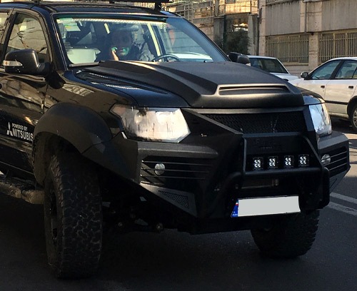 ساخت هودی روی کاپوت خودروهای آفرودی و شاسی بلند