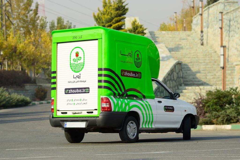 اتاق فایبرگلاس پراید ۱۵۱ وانت ارتفاع از لبه ۱۳۰ سانت از کف خودرو ۱۷۰ سانت درب عقب کرکره