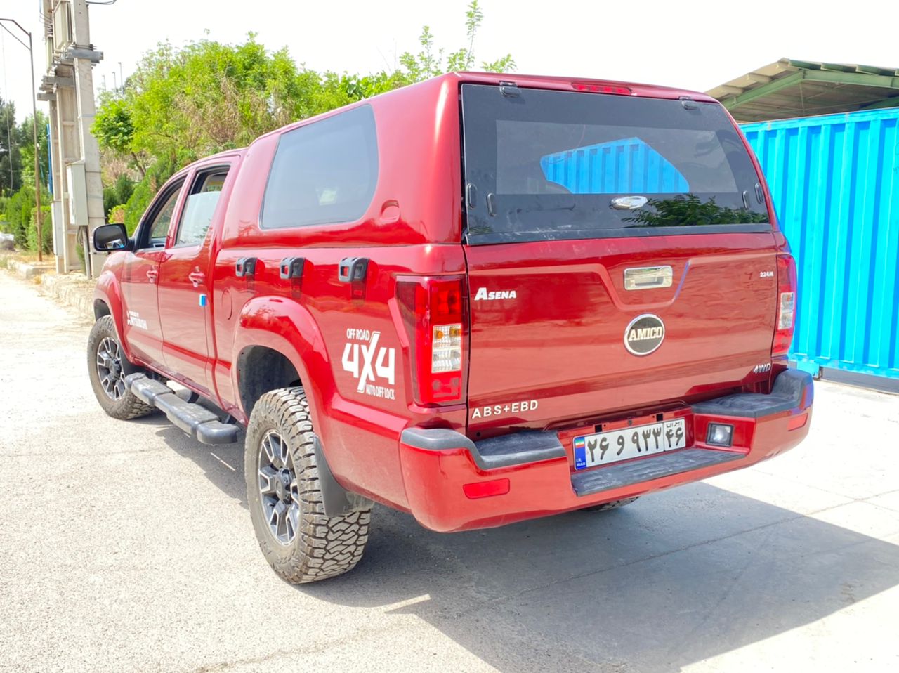 اتاق فایبرگلاس آمیکو آسنا شیشه بغل کشویی