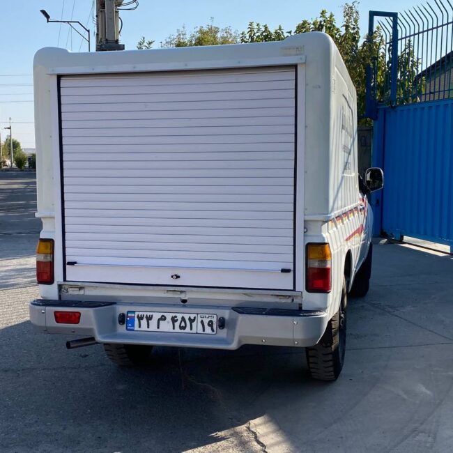 اتاق پادرا پلاس درب عقب کرکره و درب عقب جکی فایبرگلاس