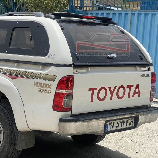 اتاق عقب هایلوکس شیشه بغل کشویی