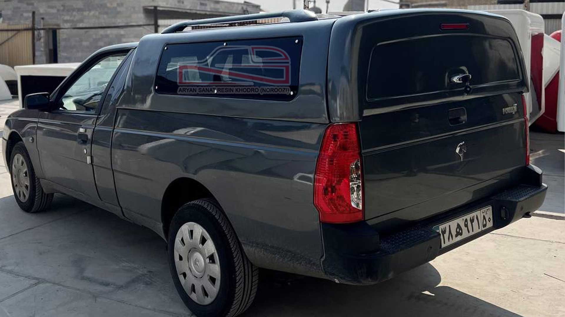 نصب کانوپی به همراه تجهیز خودروهای عملیاتی در شرکت آرین صنعت رزین خودرو