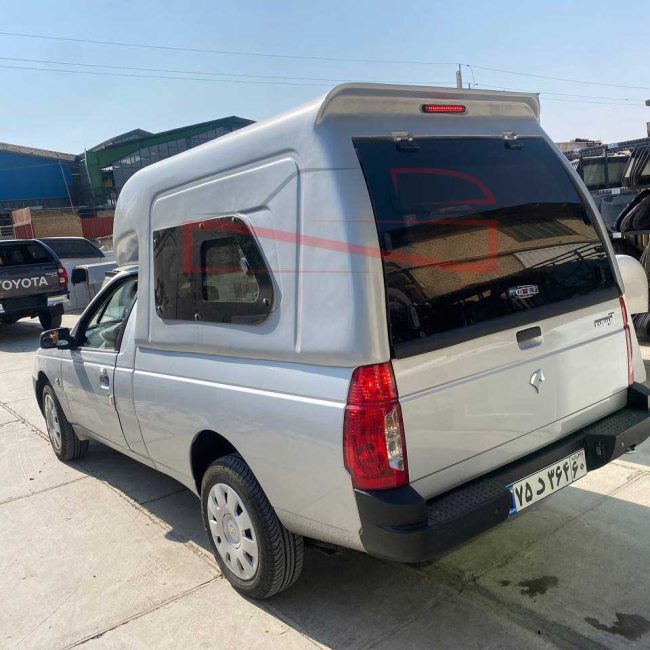 نمای جانبی کابین فایبرگلاس آریسان