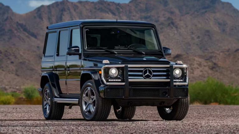مرسدس بنز G کلاس از گروه زیباترین شاسی بلندهای تاریخ