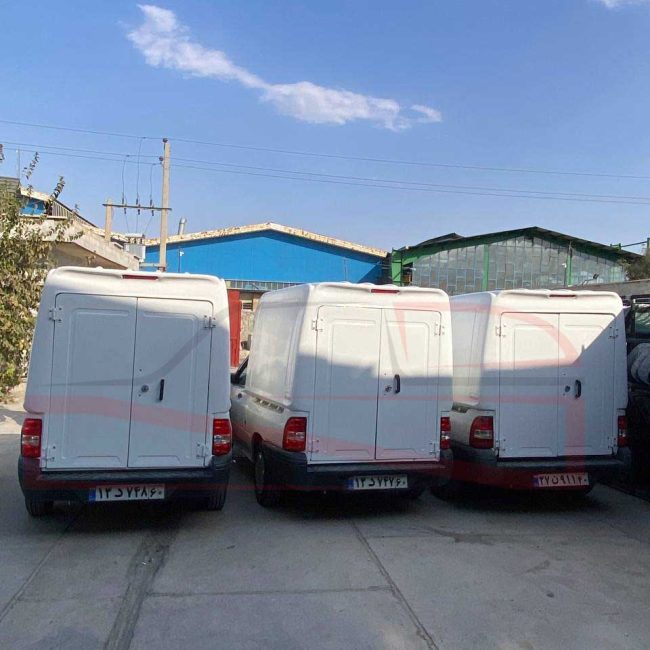 نمای کلی اتاق فایبرگلاس پراید