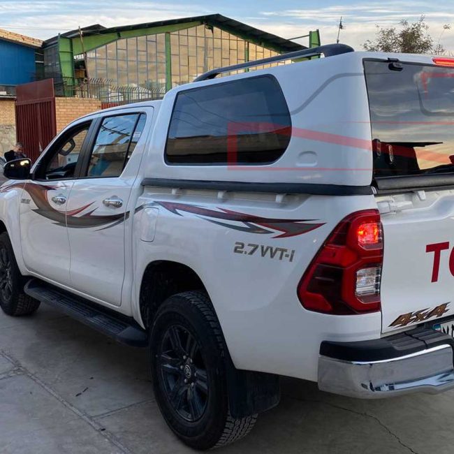 اتاق فایبرگلاس تویوتا هایلوکس پانزدهم آبان ماه