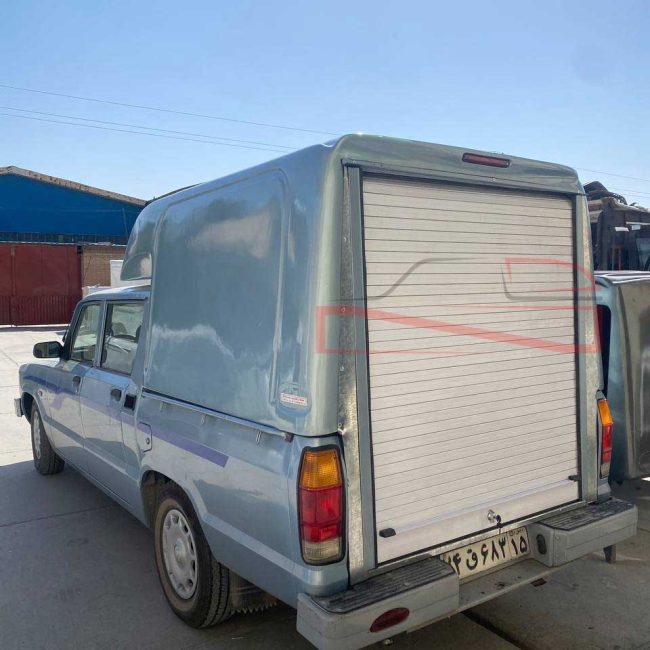 نمای ایستاده تجهیز خودرو مزدا دو کابین بیستم آذرماه