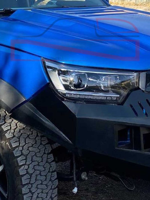 ساخت درب کاپوت و موتور آفرودی خودرو JACK T8