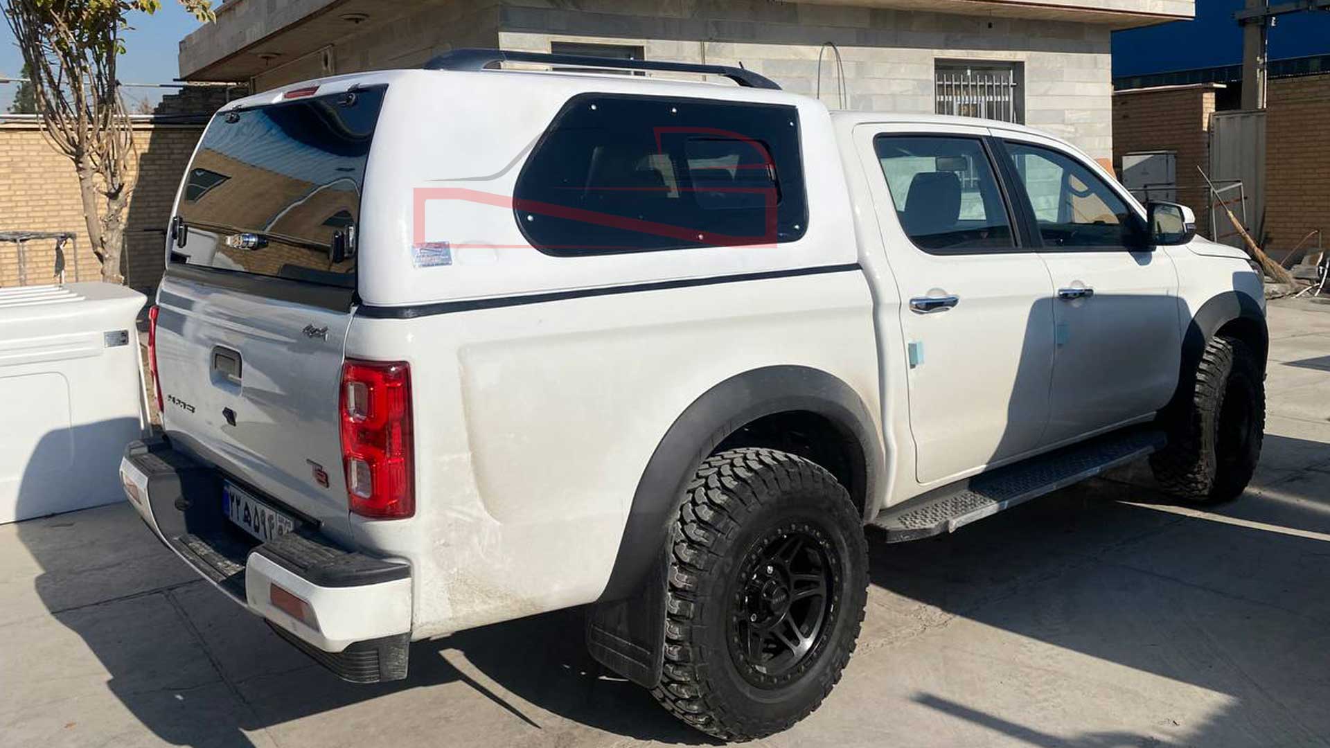 ساخت کانوپی خودرو JACK T8