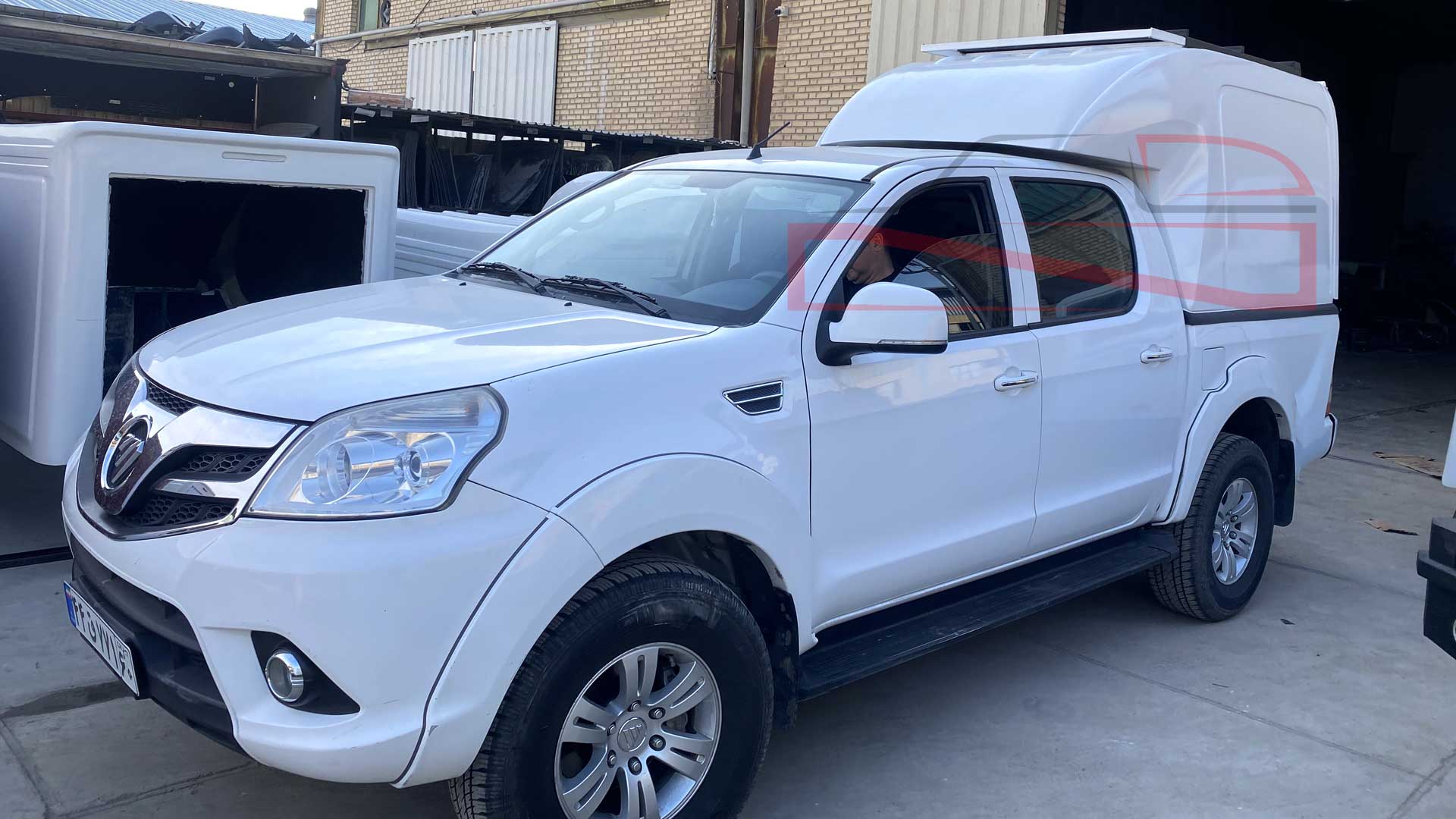 کانوپی فایبرگلاس خودرو فوتون