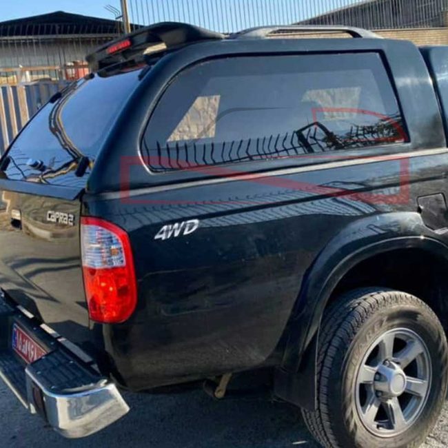 طراحی ، ساخت و نصب کانوپی فایبرگلاس خودرو کاپرا