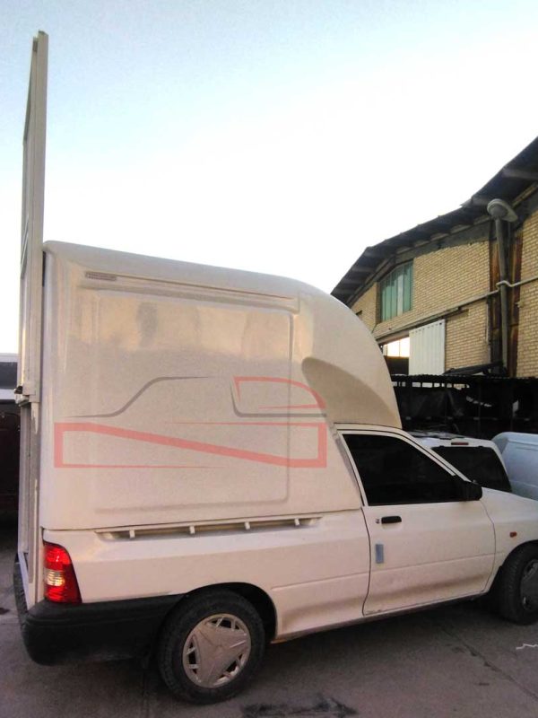 قیمت ساخت کابین درب آهنی بالا رونده خودرو پراید