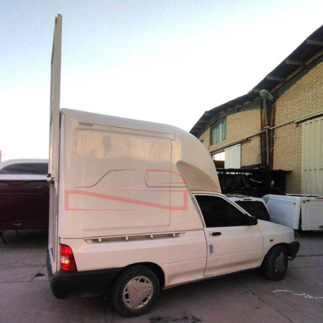 قیمت ساخت کابین درب آهنی بالا رونده خودرو پراید