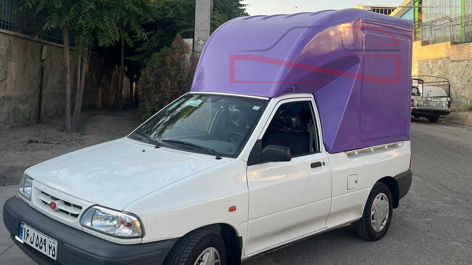 اتاق فایبرگلاس پراید