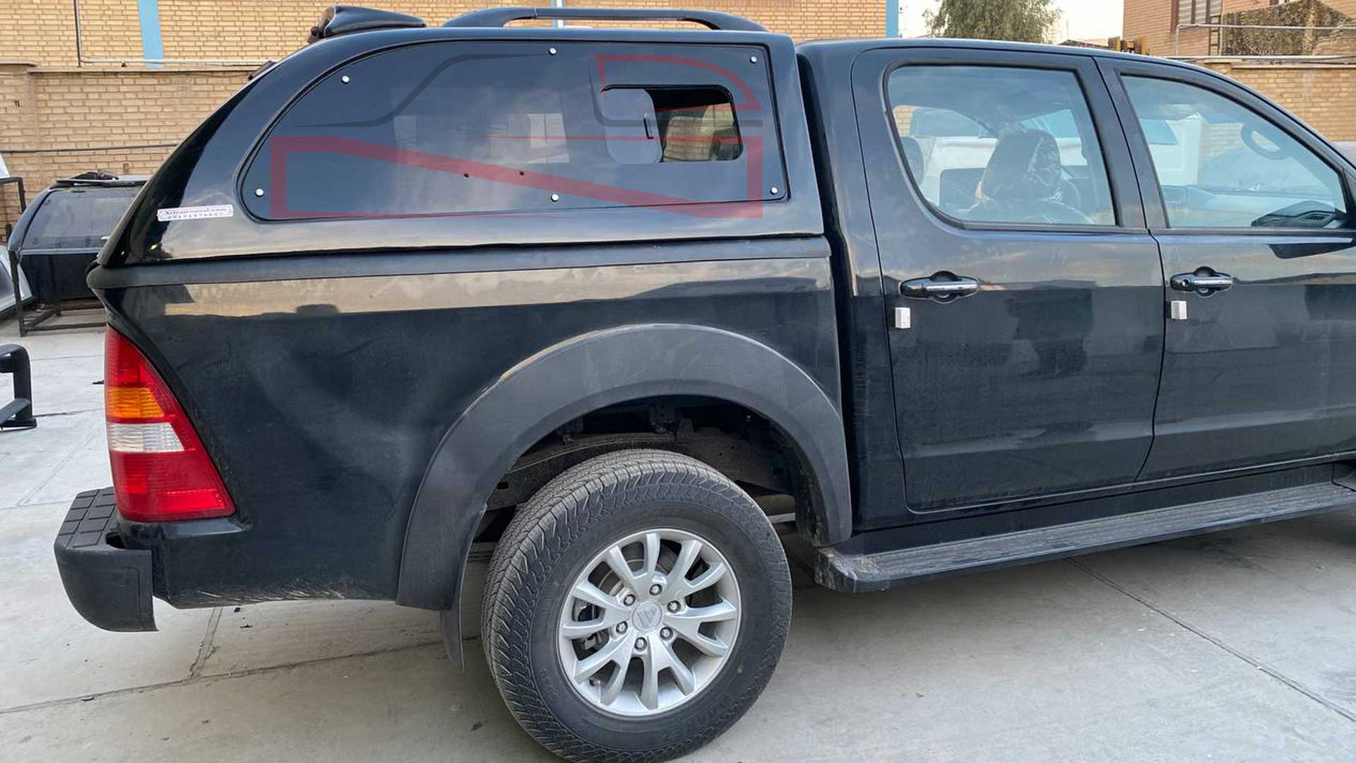 اتاق فایبرگلاس خودرو فوتون تونلند دیزل