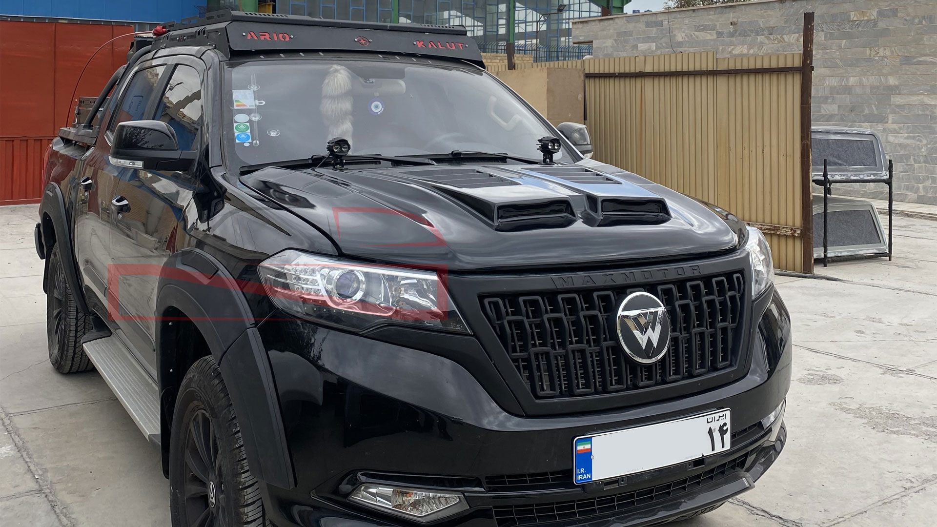 نساخت و نصب کاپوت خودرو کلوت