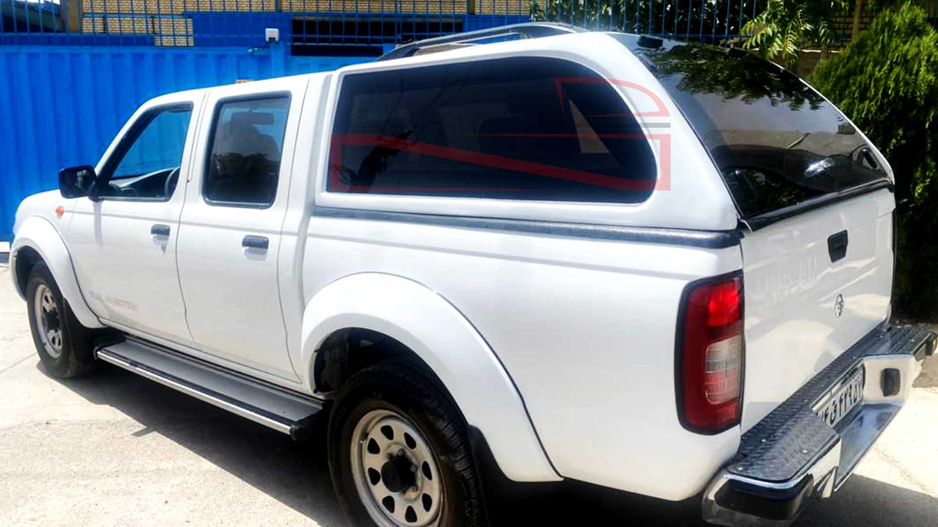 طراحی ، ساخت و نصب ااتاق فایبرگلاس خودرو نیسان پیکاپ