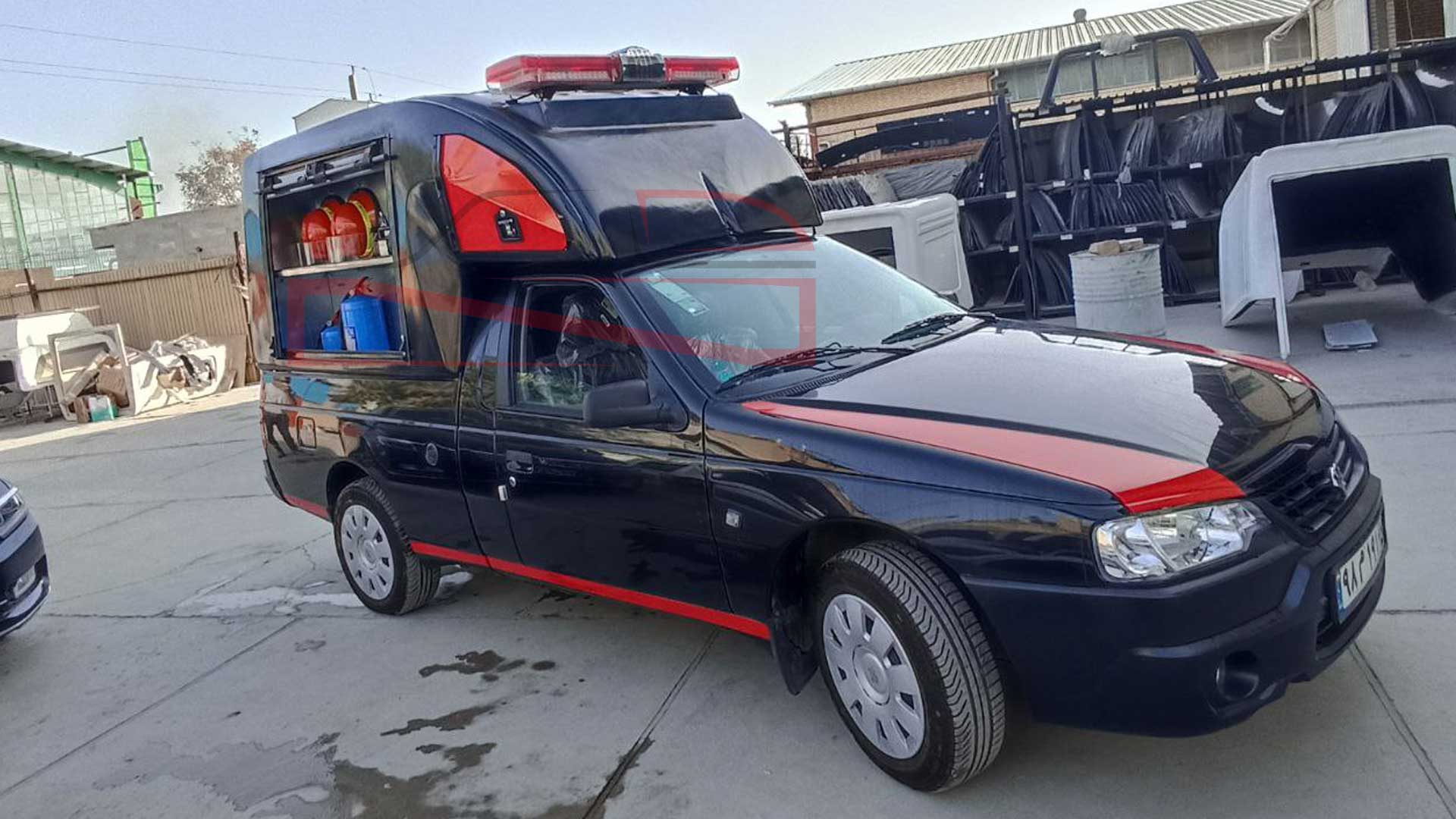 اتاق فایبرگلاس آریسان عملیاتی ویژه امداد و نجات